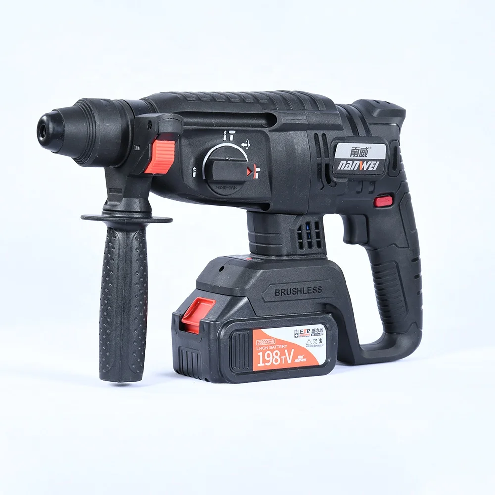 

Mini cordless electric hammer drill brushless cordless hammer drill set with two batteries