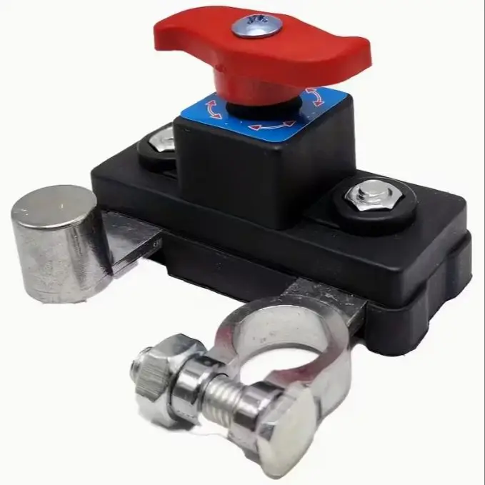 Battery Main Disconnect Switch - Main Pure Aluminum Negative Disconnect Switch, 12-24V, Advanced Disconnect Switch for Efficient