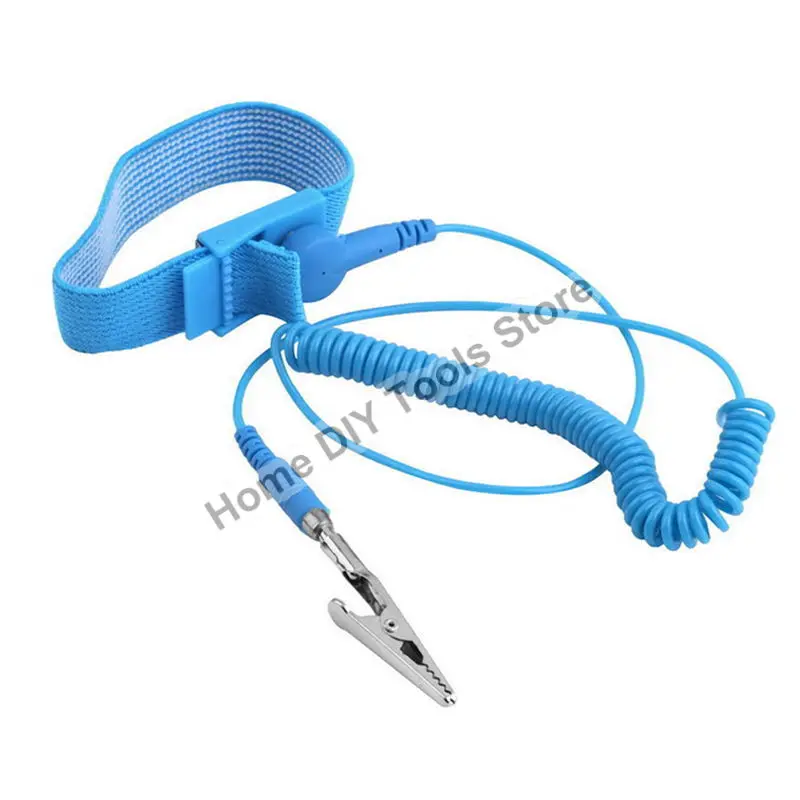 Cordless Wireless Clip Antistatic Anti Static ESD Wristband Wrist Strap Discharge Cables for Electronics Repair Work Tools