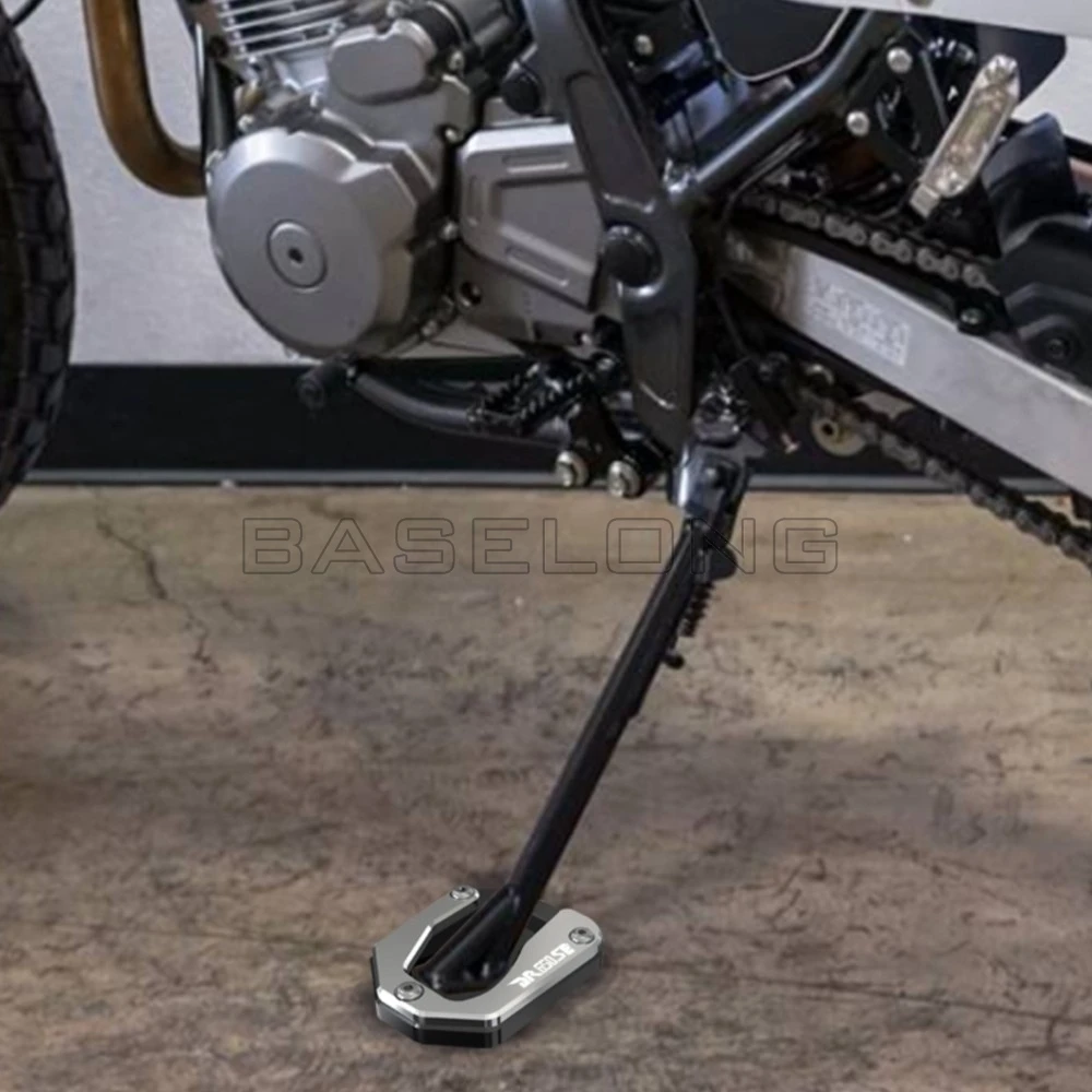 Motorcycle For Suzuki DR650 DR650SE DR650S DR650SEM Kickstand Side Stand Enlarge Pad Extender 1996-2018 2019 2020 2021 2022 2023