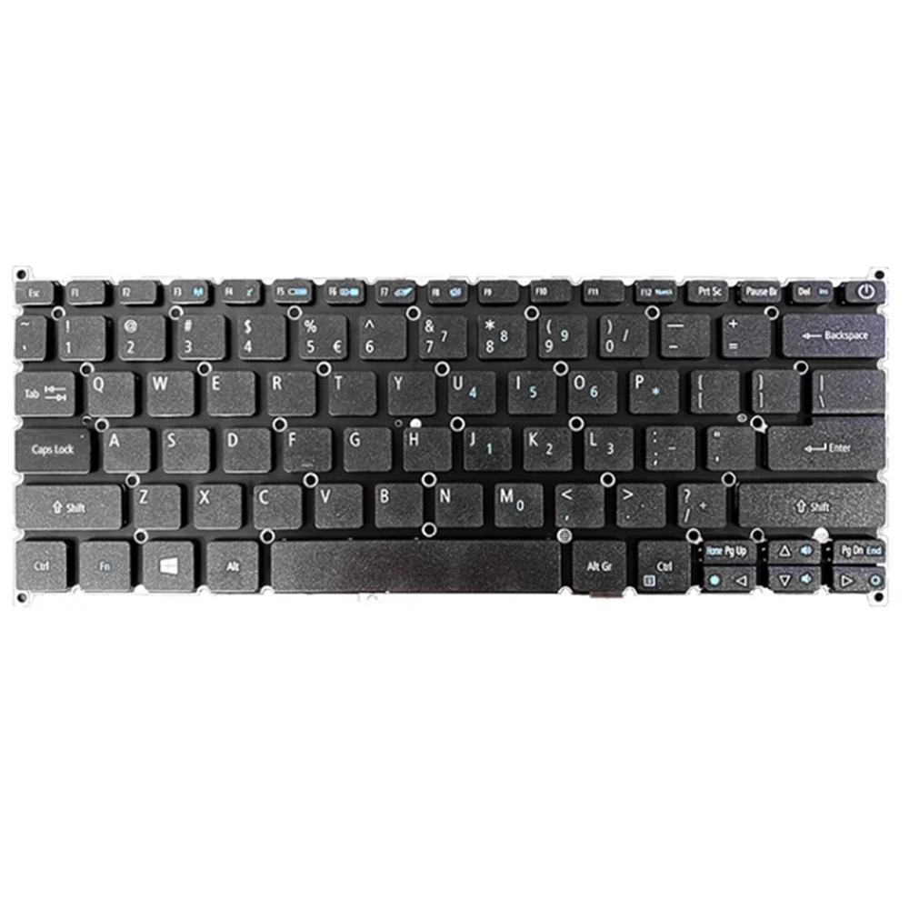 Laptop Keyboard For ACER For Aspire S5-371 S5-371T Black US English Layout