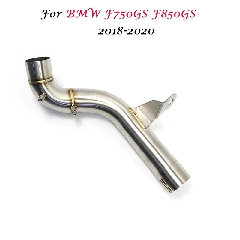 

51Mm Motorcycle Exhaust Pipe Muffler Exhaust Middle Section For BMW F750GS/F850GS 2018-2020
