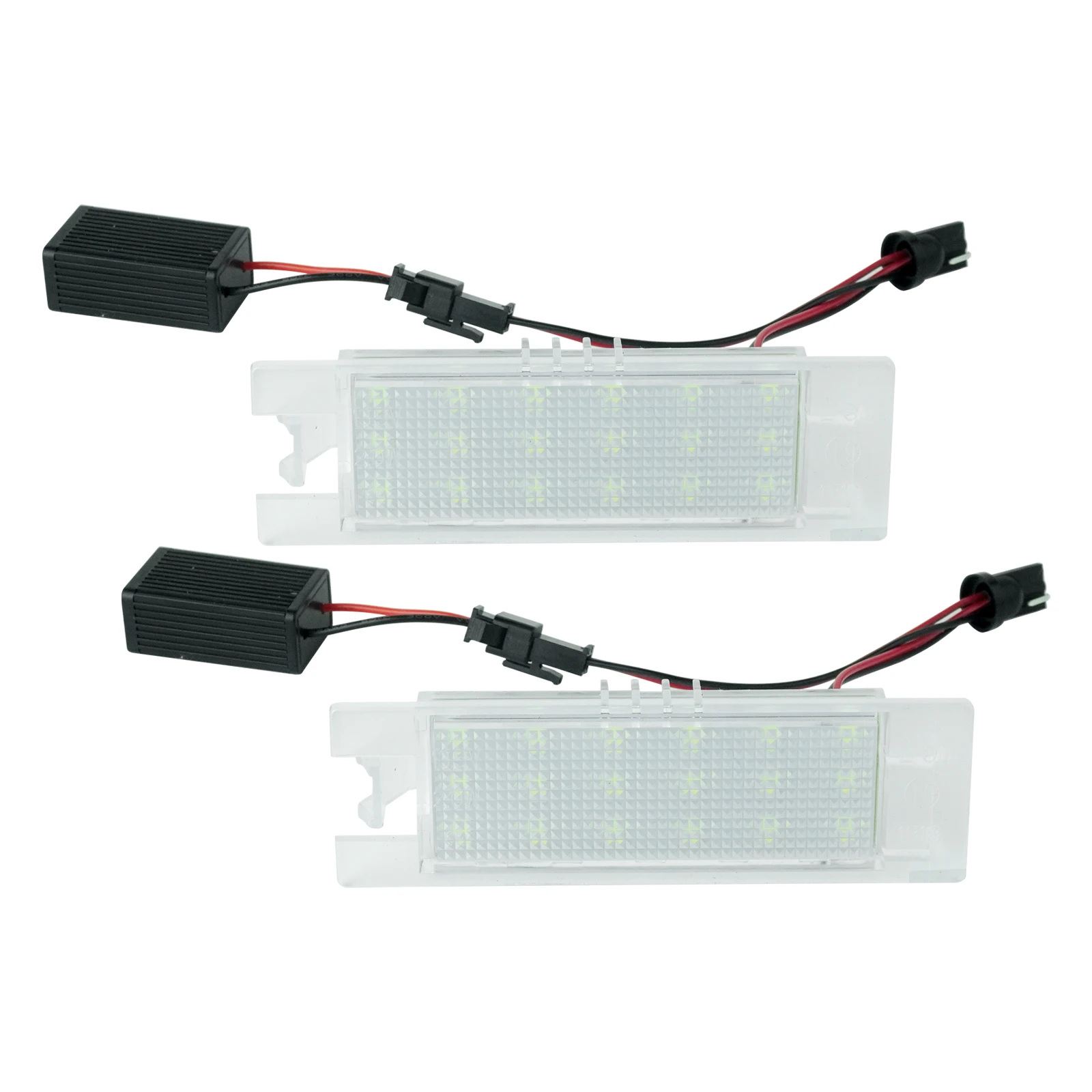 ANGRONG 2x LED CANBUS License Number Plate Light For Vauxhall Opel Astra H J Corsa C D Insignia Meriva - view 3