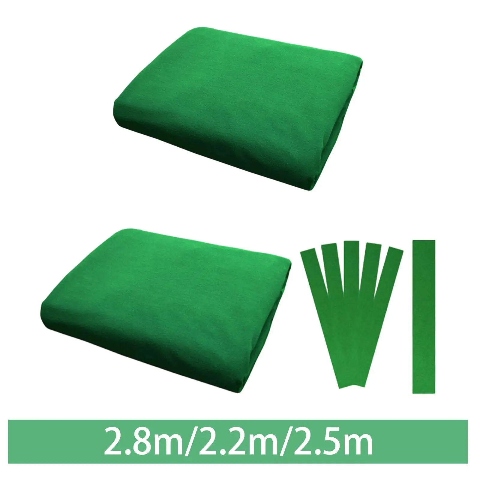 

Billiard Pool Table Felt Replacement Thick Polyester Mat for Hotels Clubs Indoor Sports Game Surface