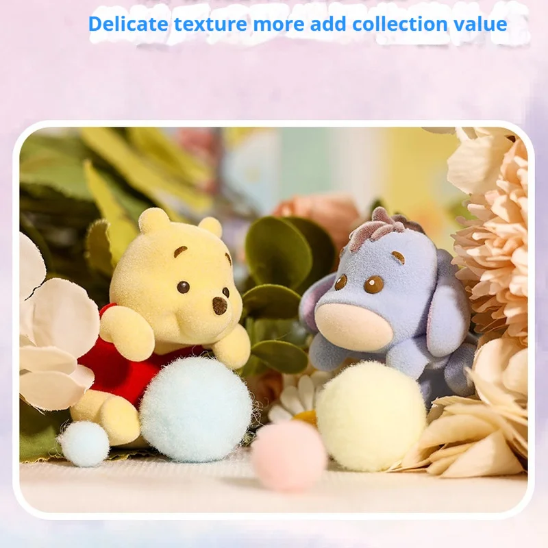 Figuras de caja ciega de fiesta bonita de oso fresa de Disney Stitch con múltiples personajes adorables regalos sorpresa de cumpleaños creativos