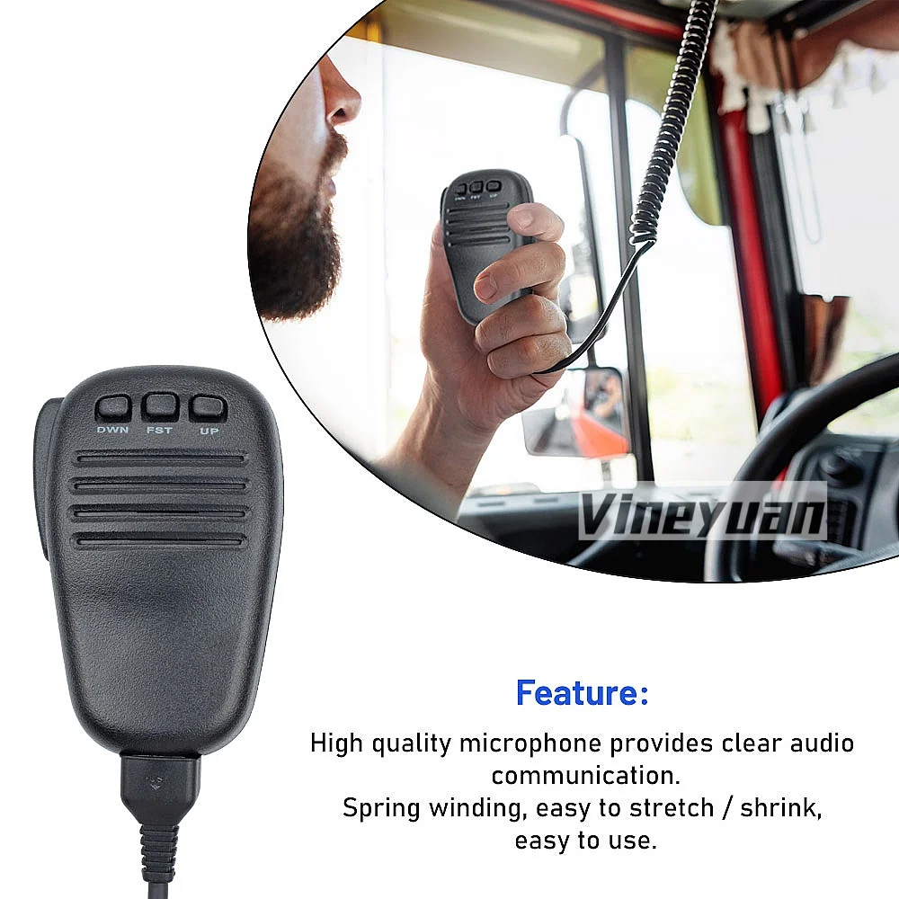 NEW MH-31A8J Handheld Speaker Microphone for YAESU FT-817 FT-857 FT-450 FT-891 FT-900 FT-857D Ham Radio