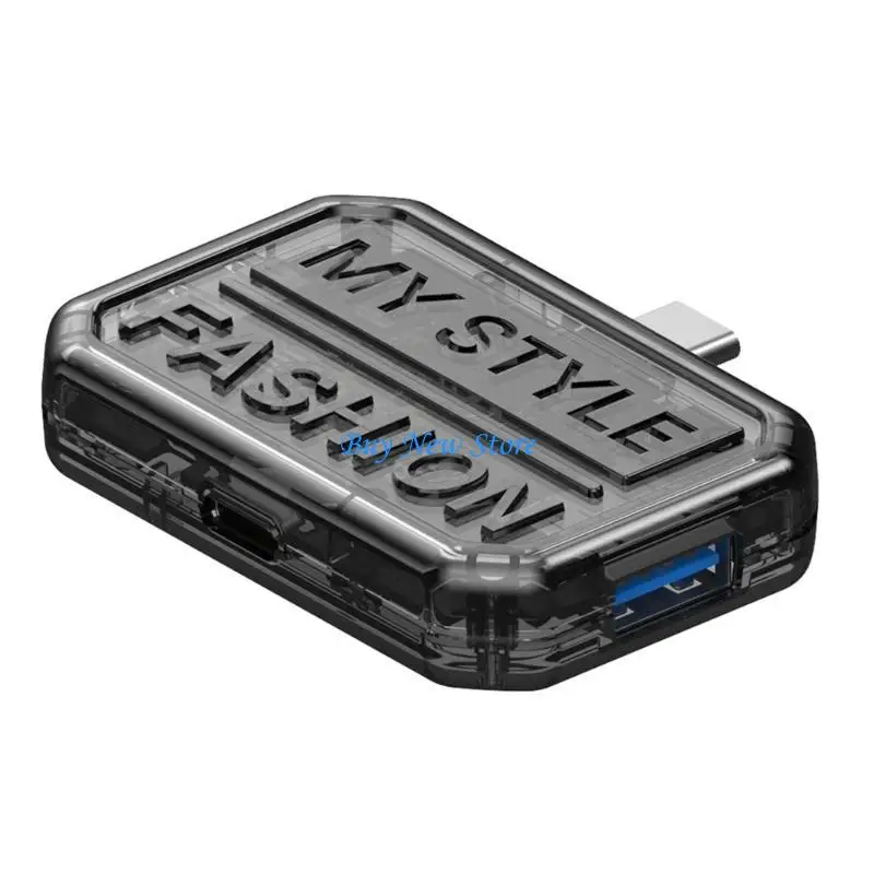 

20CE Portable Type C Hub with Clear 4K HDTV, Powerful PD100W Swifts 5Gbps USB C Connection 4K Video Output for Visual
