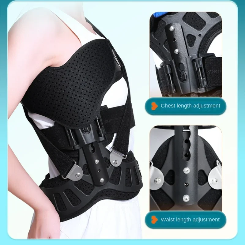 Three-point Mechanical Scoliosis Corrector, Lumbar Spine Lateral Process Brace, High and Low Shoulder Correction Protective Gear