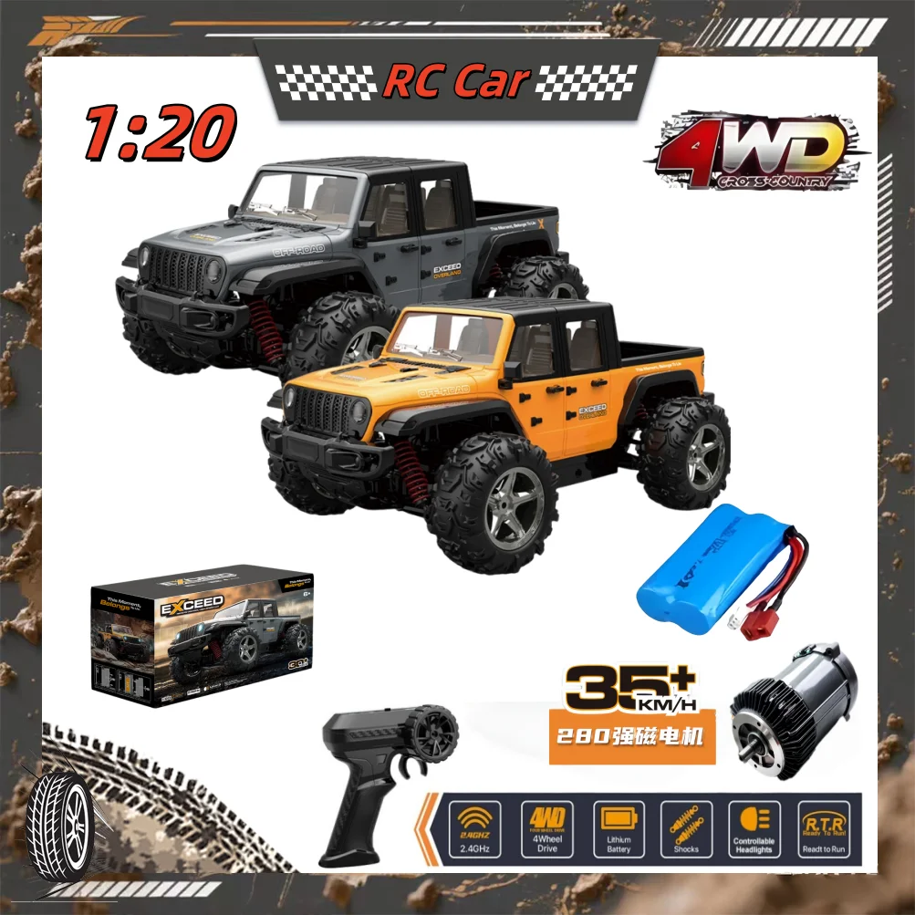 

JJRC C8819 1:20 Полномасштабная имитационная модель Jeep RC Car 2,4G 4WD Мотор Пикап Альпинистская внедорожная модель автомобиля Игрушки для детей Подарки