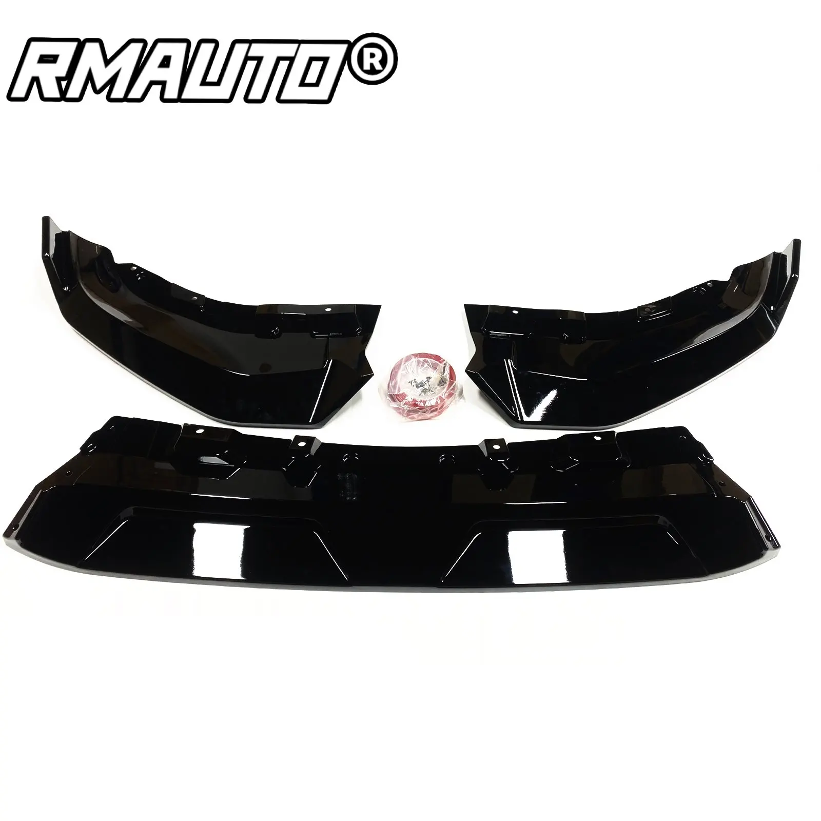 Nuovo G07 X7 paraurti anteriore Splitter Spoiler labbro ala laterale per BMW G07 X7 2023 labbro anteriore paraurti diffusore protezione protezione corpo Kit