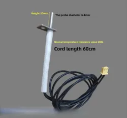 Oven Air Fryer NTC Temperature Sensor Temperature Sensing Probe 200k