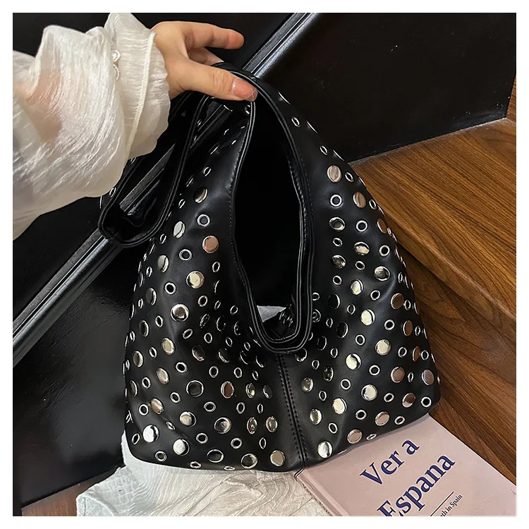 

2025 Big Work Tote for Professionals Spacious Laptop Bag Multi-functional Shoulder Crossbody Purse Waterproof Nylon Commuter Bag