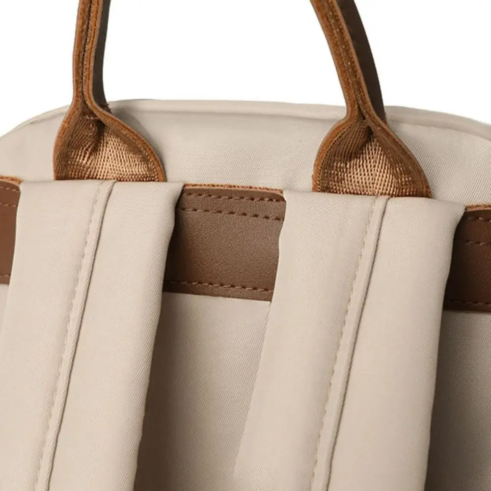 Borsa a tracolla in nylon impermeabile Zaino retrò da viaggio per ragazza di grande capacità Borse da scuola per studenti universitari di nuovo design semplice all'aperto