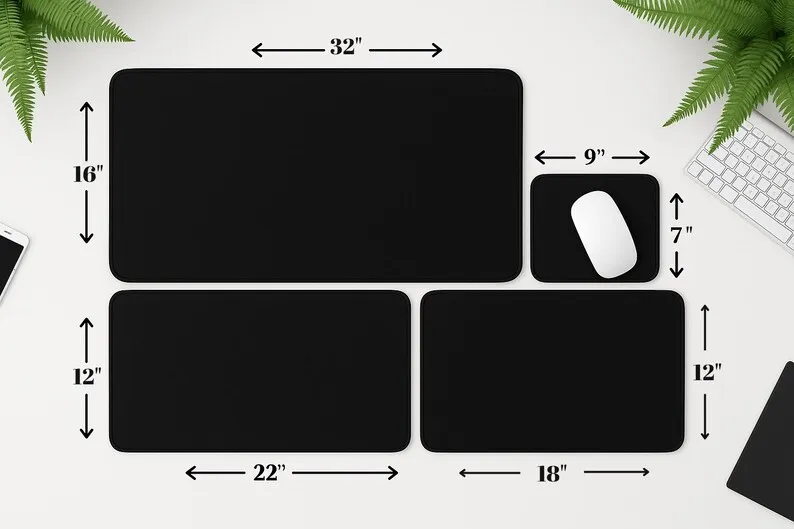 Epic Gothic Battle Mouse Pad | Angels vs Demons Desk Mat | Dark Fantasy Office & Gaming Mat