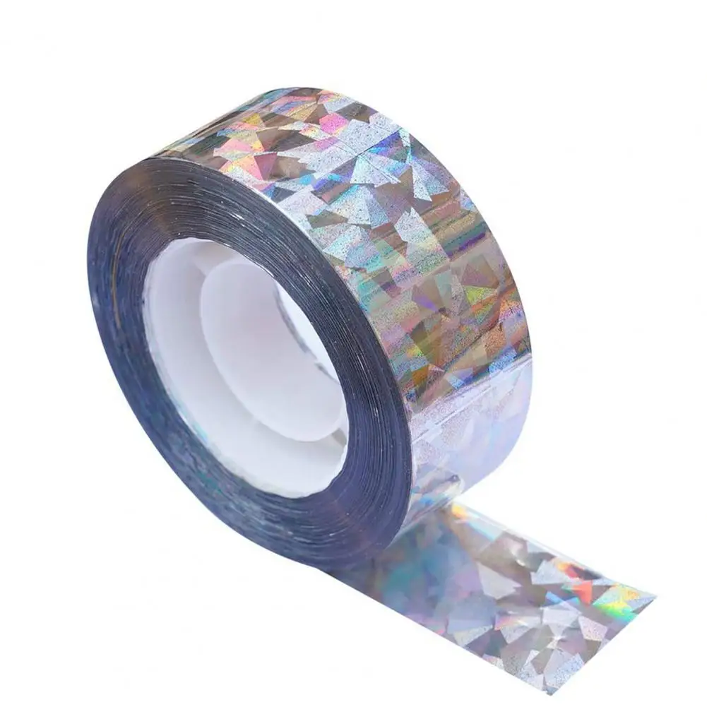 Bird Repellant Plastic Bird Repellent Tape Thick Anti-bird  Convenient Keep Pigeons Bird Away Flashing Ribbon