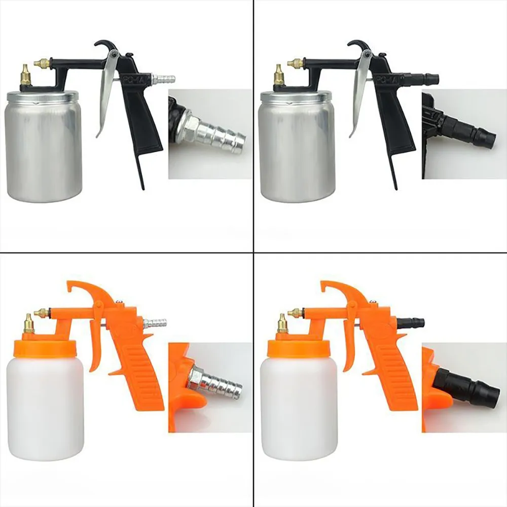 Pottery Tools Large Diameter Siphon Stainless Steel Spray Gun DIY Anti-blocking Spray Pot Clay Glaze Blowing and Glazing Tools