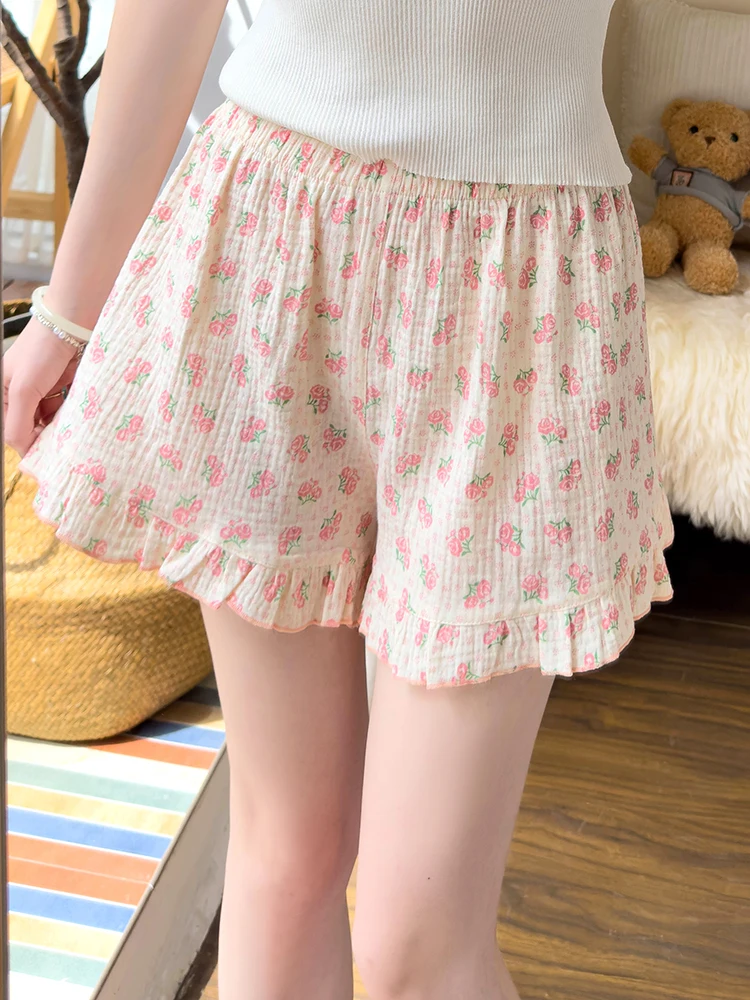 orts-estampados-de-aodao-puro-de-verao-roupas-fenas-doces-para-casa-calcas-estampadas-de-urso-cintura-media-cr