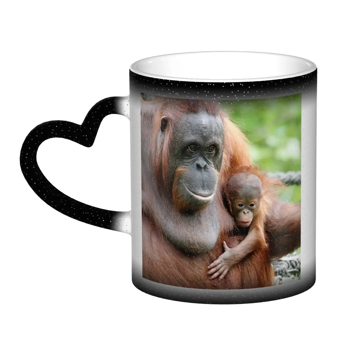

OrangUtan 003 Mug Funny Ceramic Coffee Cups Tea Mugs Milk Cup Drinkware Gifts for Friends