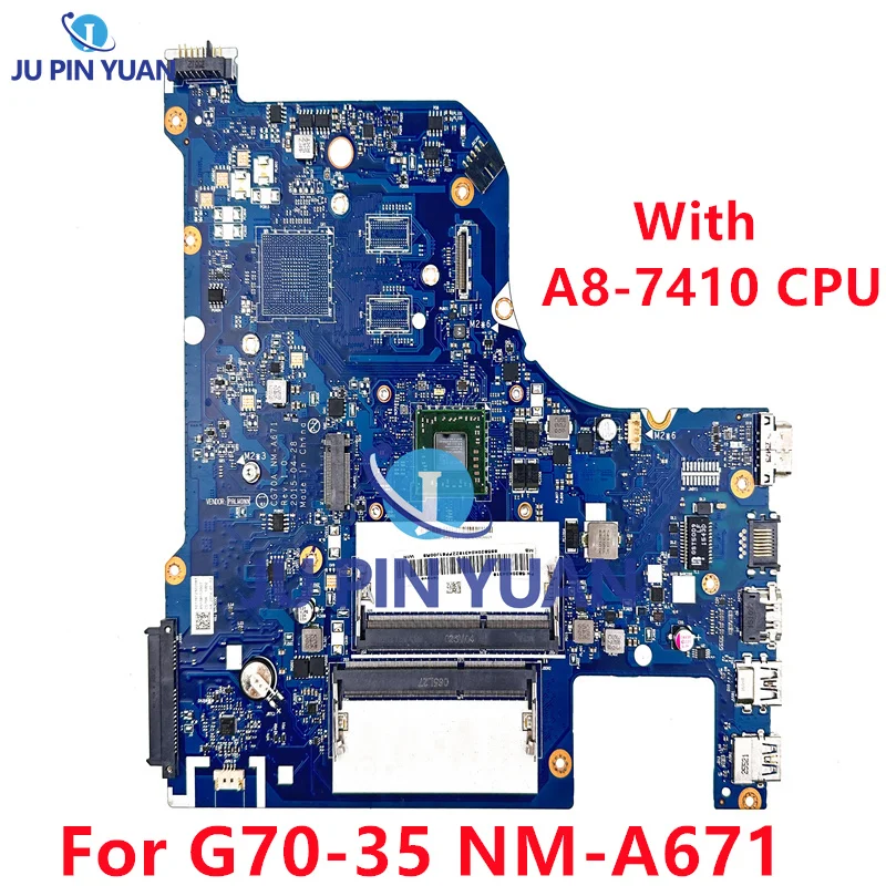 NM-A671 FRU PN 5B20K04313 Model  compatible replacement Lenovo G70-35 thinkbook computer motherboard  CPU A8-6410.