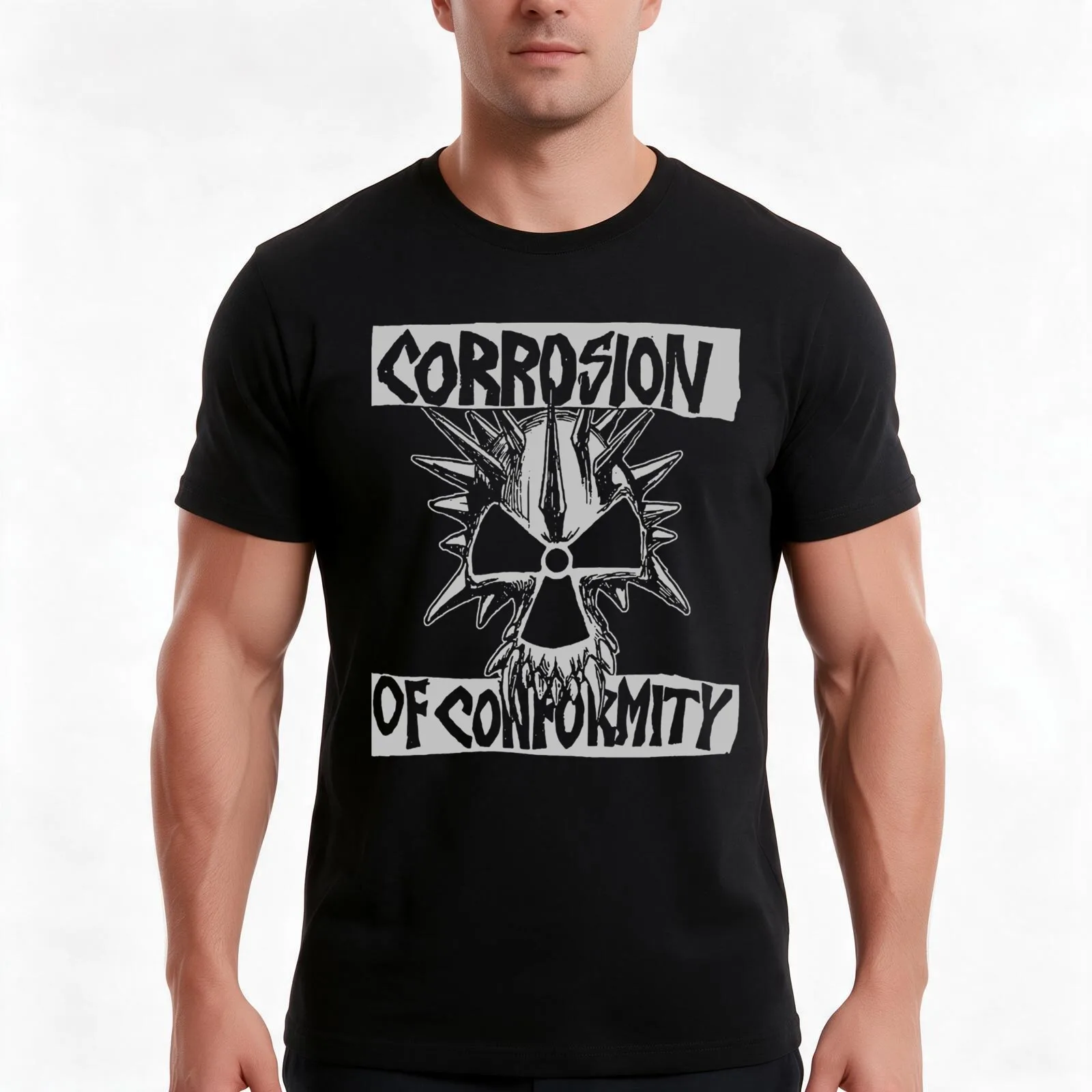 Corrosion Of Conformity T-Shirt Summer Casual Cotton Tee Oversized Streetwear Tops Vintage Graphic Print Unisex Men Women