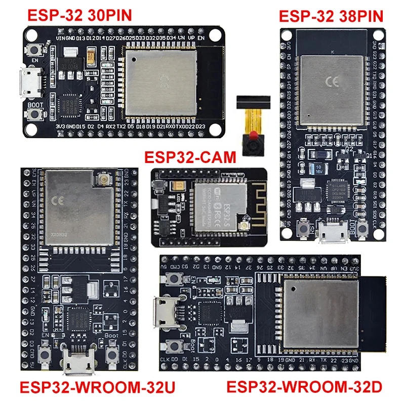 DIYTZT ESP32 Development Board WiFi+Bluetooth Ultra-Low Power Consumption Dual Core ESP-32 ESP-32S ESP 32 ESP32-CAM ESP-WROOM-32