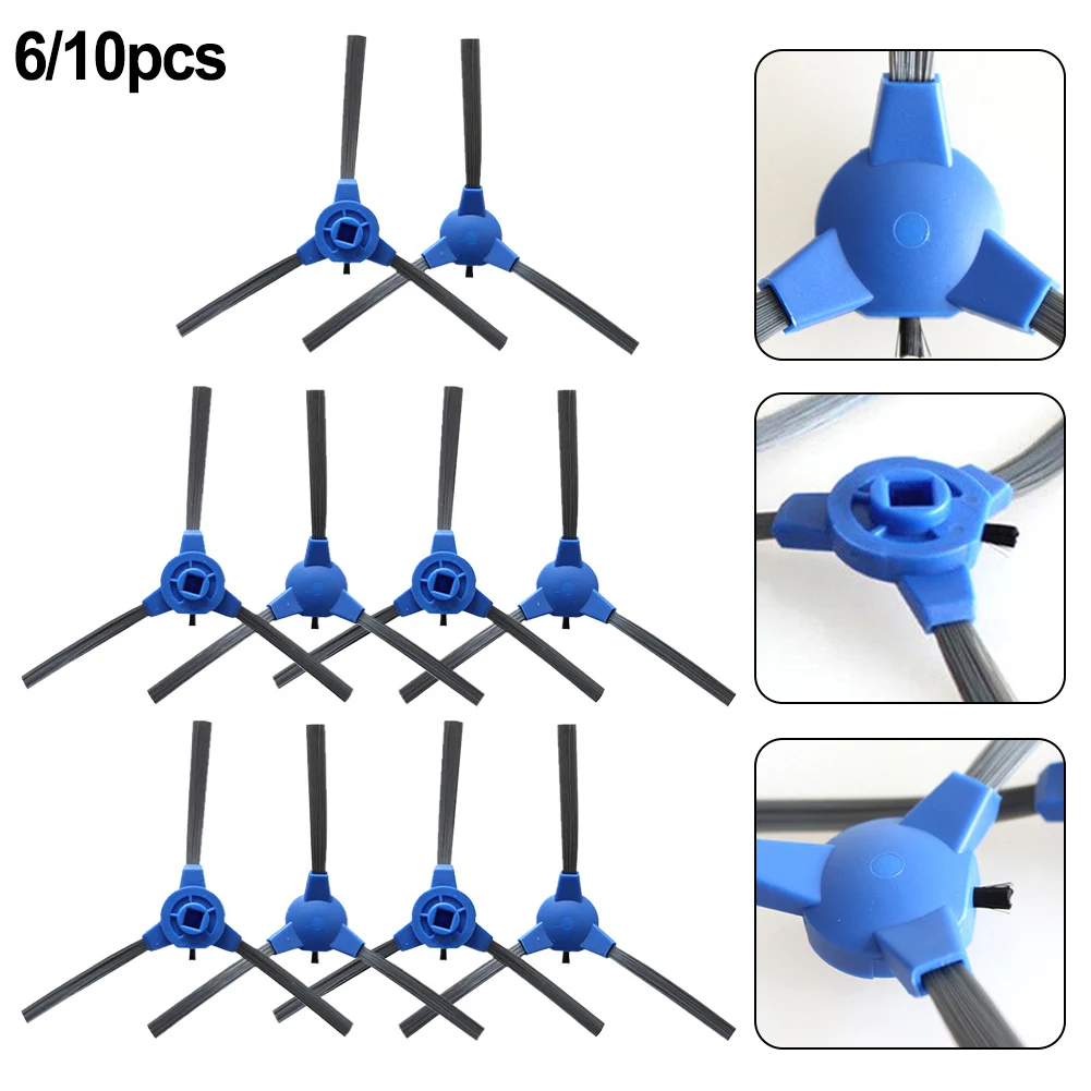 أجزاء كنس فرش جانبية مكنسة كهربائية 6/10 قطعة ملحقات مرفق قطع غيار تنظيف الأرضيات لـ Solac Lucid I10