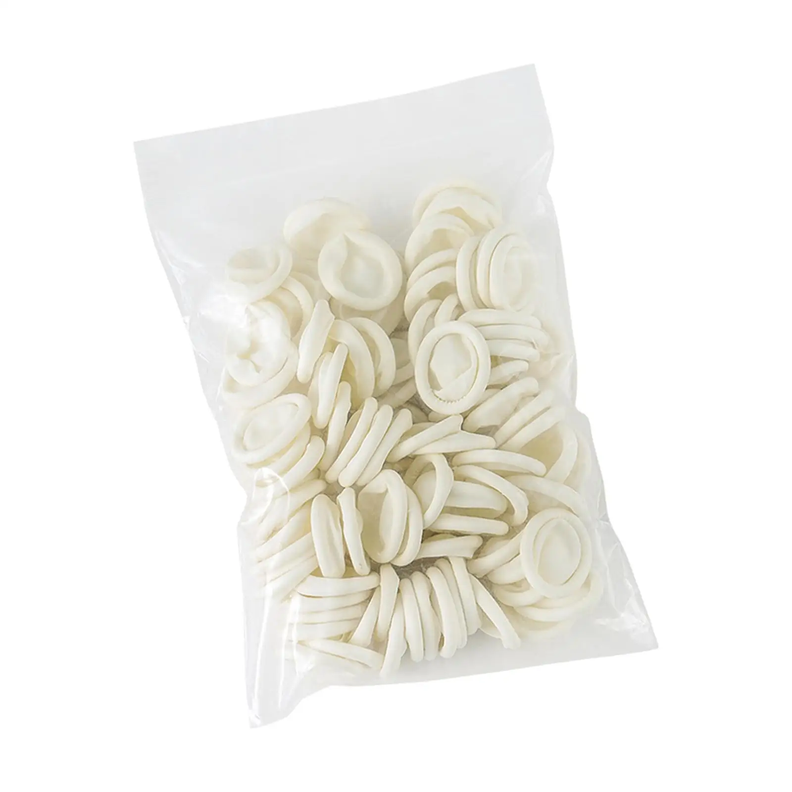 300Pcs Disposable Latex Finger Cots Painting Oilproof Handmade Fingertip