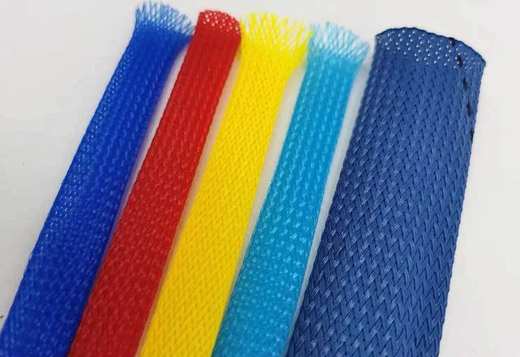 2 4 6 8 10 12 14 16 18 20 25 30 40 mm High Density PET Braided Expandable Sleeve Wire Wrap Insulated Nylon Protector Sheath