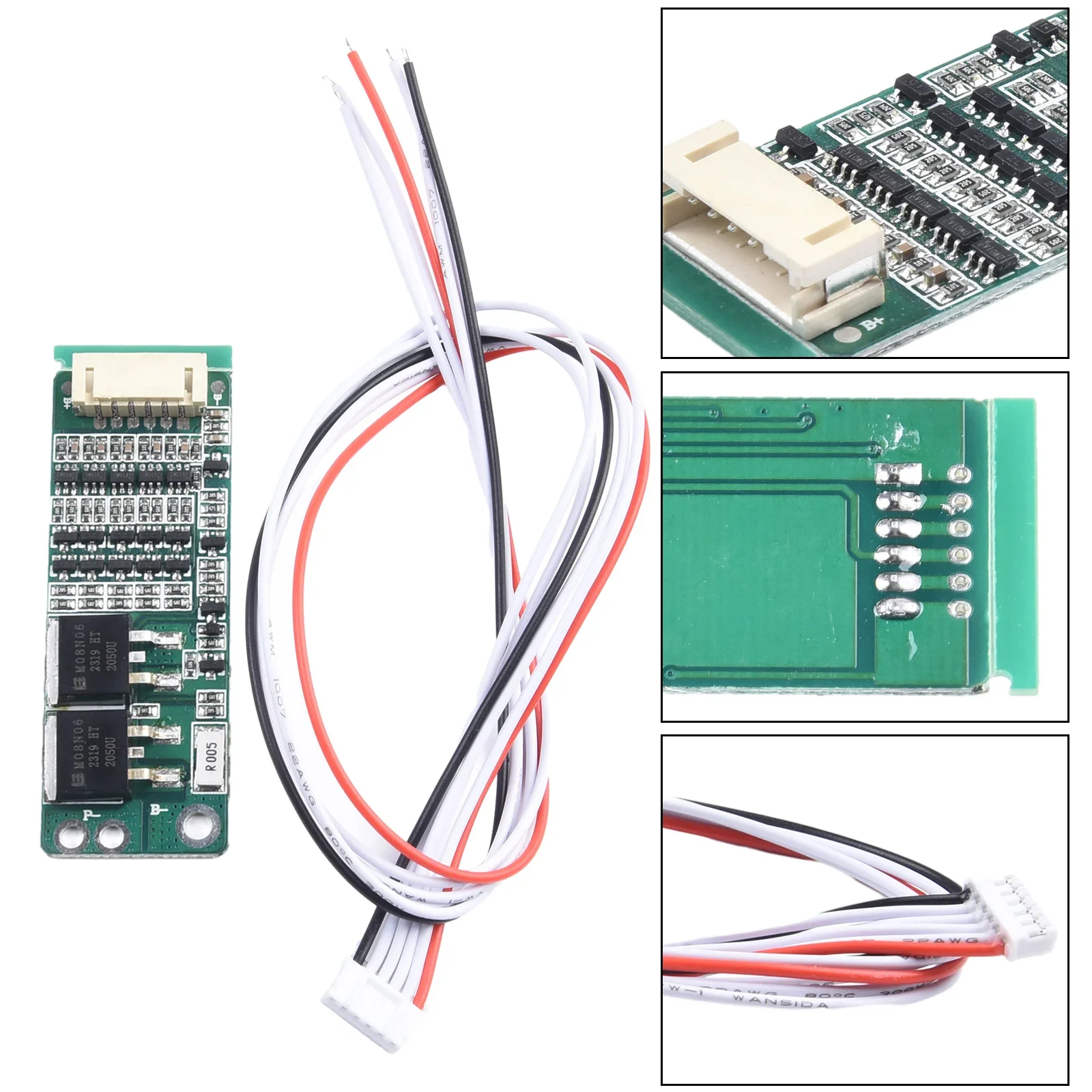 5S 15A Li-Ion Lithium Battery Charging Protection Board Protection Circuit Short Circuit 6023mm Power Tool Batteries