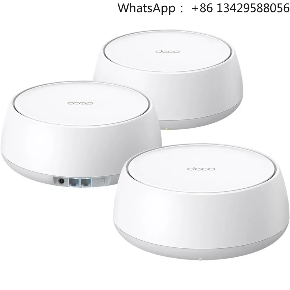 US Shipping Deco 7 BE25 BE5000 WiFi 7 Mesh System 3-Pack, 5Gbps, 6,600 Sq.Ft, 2×2.5G Ports, MLO & AI-Roaming
