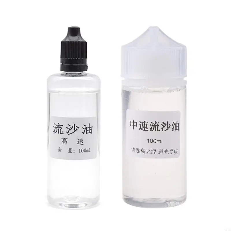 X9FD Acrylic Pouring Oil Silicone Lubricant For Cell Creation In Acrylic Paint High Artist Pouring Paint Epoxy Resin