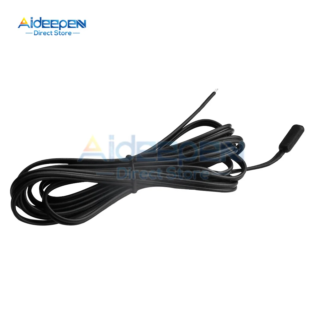 NTC Thermistor Temperature Sensor 10K B3435 Air Conditioner The Fish Tank The Refrigerator Thermometry Cylindrical Probe 1M 2M