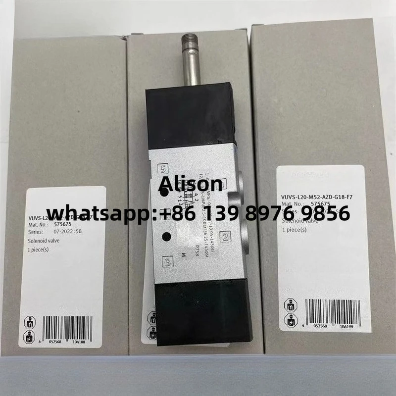 

Original solenoid valve VUVS-L20-M52-AZD-G18-F7 575675 VUVS-L20-M52-AZD-G18-F7-1C1 575676