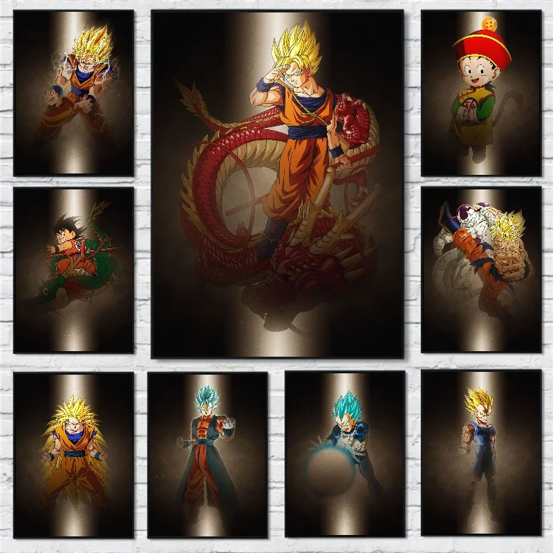 

Японское аниме Bandai, Безрамная Картина на холсте, искусство, высокое качество, плакаты, печать, настенные картины, домашняя декоративная стена