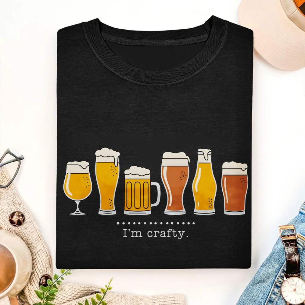 Beer Shirt Funny Craft Beer Lover Tee Dad Brew Gift Cotton Casual Novelty Humor Birthday Tops Fashion Unisex Short-sleeve Tshirt