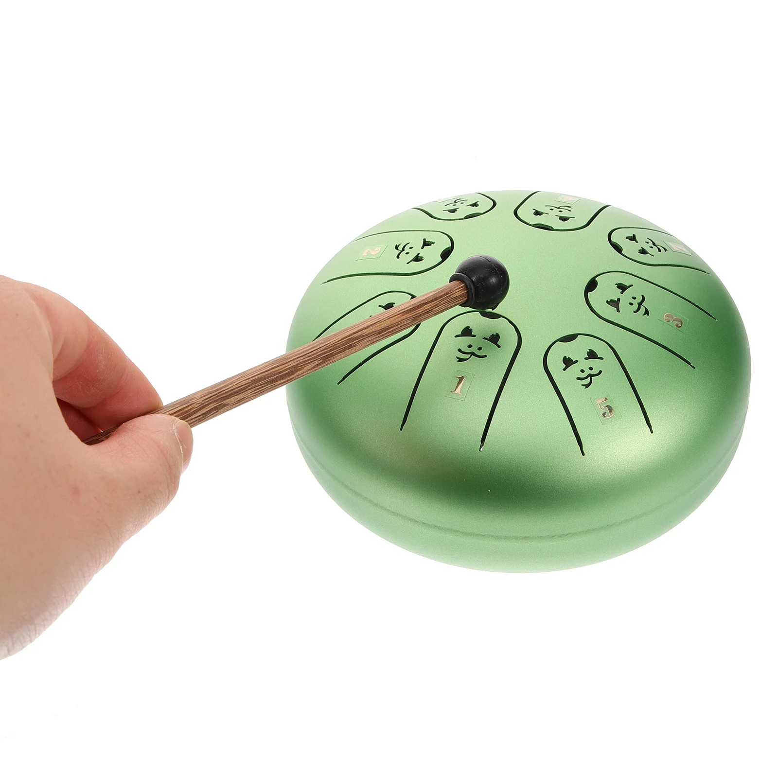 

Chinese Zodiac Ethereal Drum Toddler Steel Titanium Alloy Yoga Tongue Small Musical Instruments