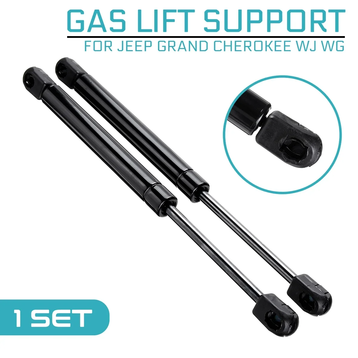 2pcs Car Front Engine Hood Lift Supports Props Rod Arm Gas Springs Shocks Strut Bars 55136764AA For Jeep Grand Cherokee WJ WG