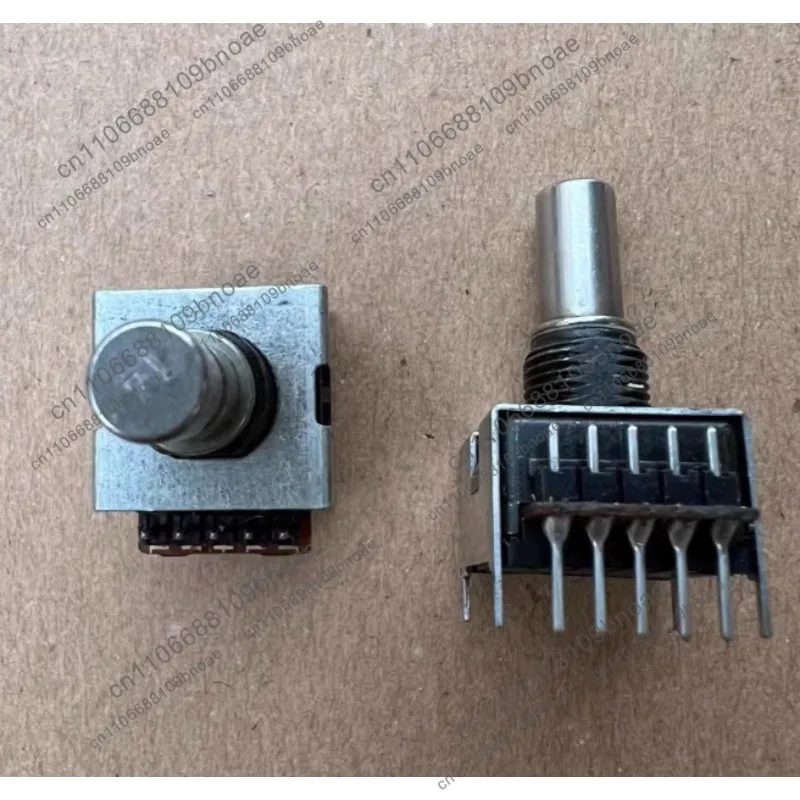 1pcs hrpg-as64 # 14r limitless rotary encoder, 5-pin round shaft, shaft length 20mm