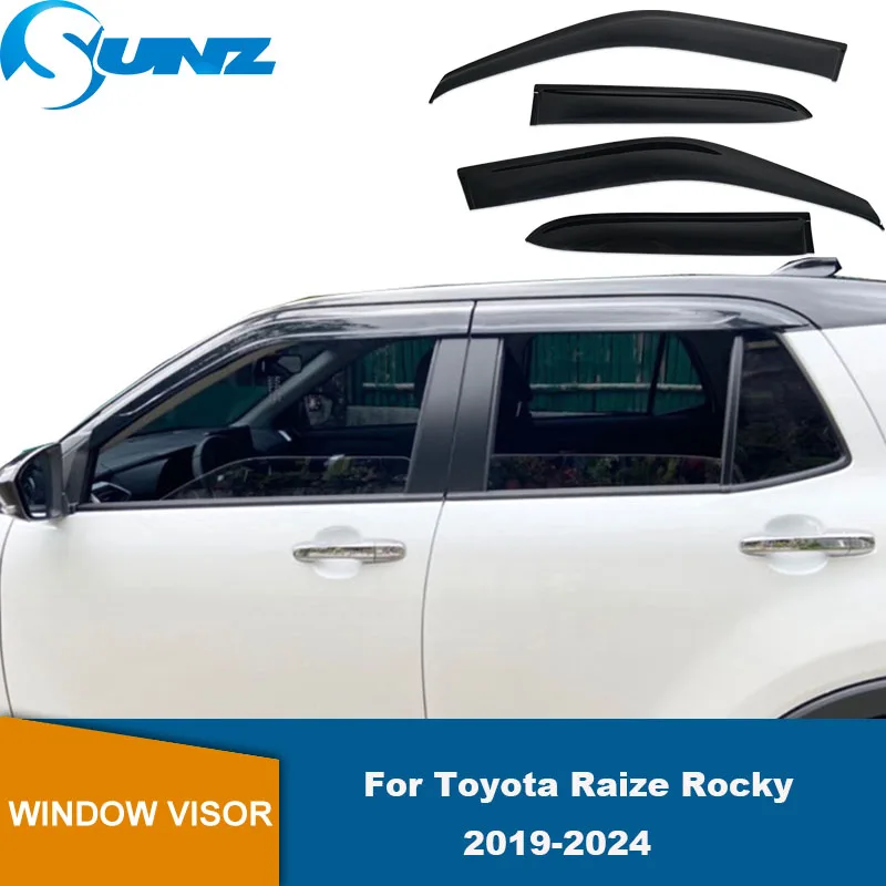 

Side Window Deflector For Toyota Raize Rocky 2019 2020 2021 2022 2023 2024 Window Visor Weathershields Sun Rain Guard Deflector