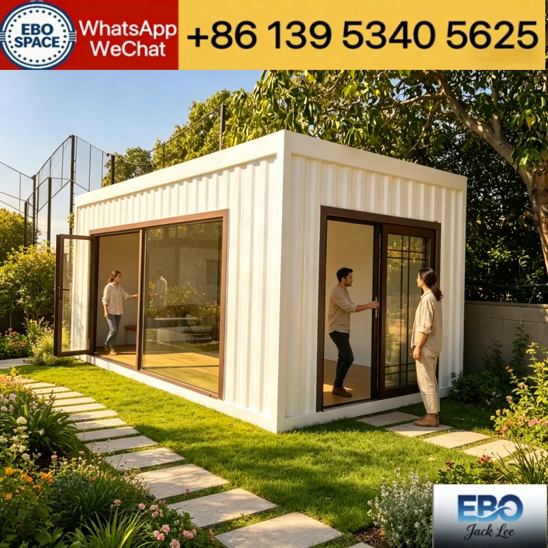 Prefabricated Modular House Customized Portable Container Home for Construction Site Resort Homestay