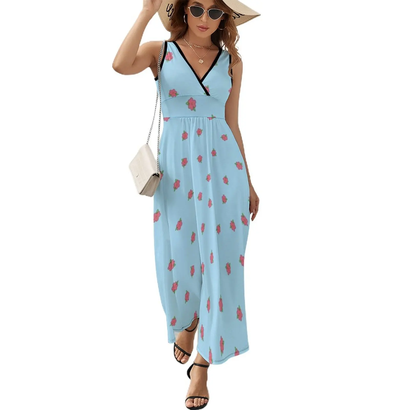 

Homer's Mumu- King Size Homer Sleeveless Dress women's summer clothing 2023 women's clothing trend 2023 Female clothing