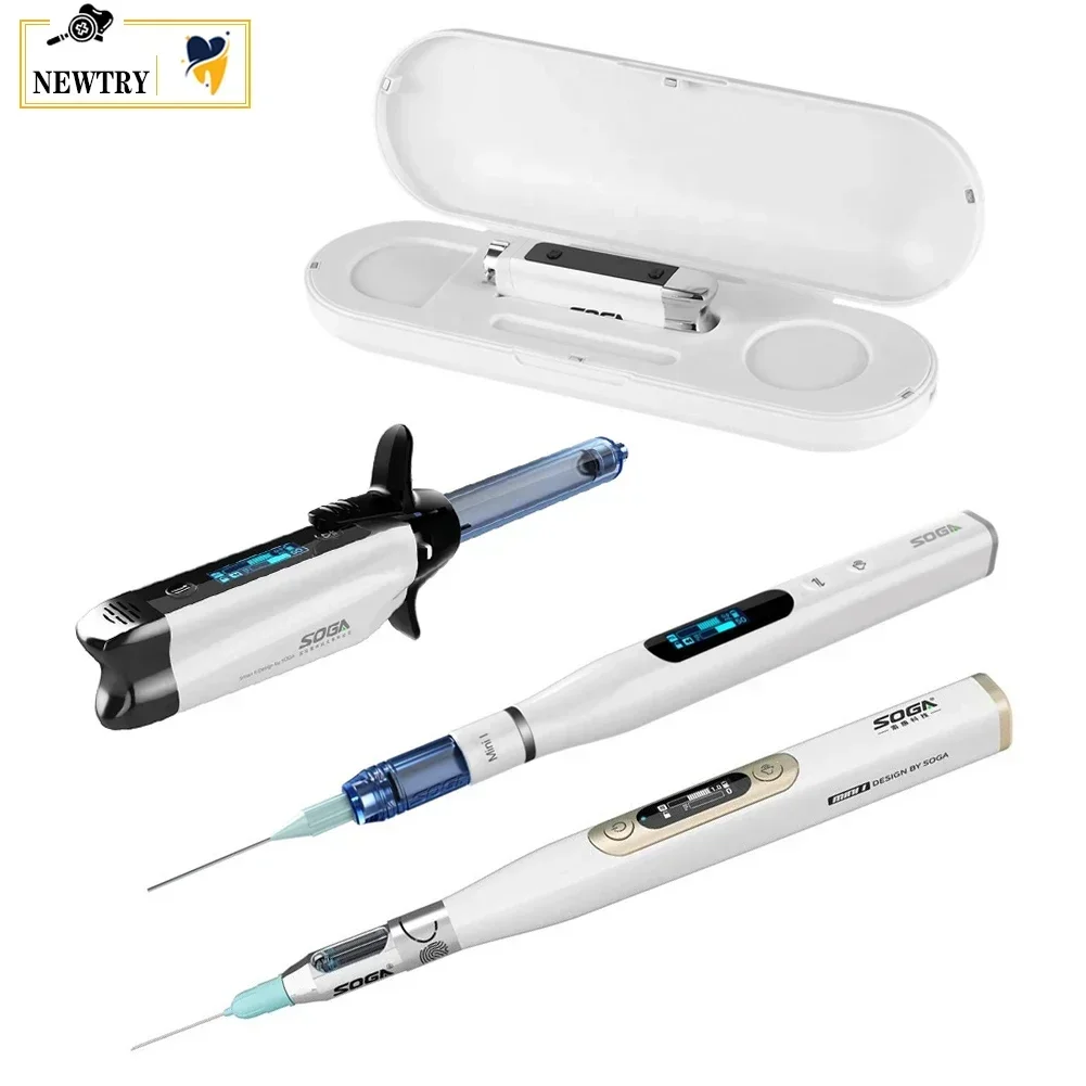 SOGA Mini I Smart 2 Dental Accessories Anesthesia Injector Painless Pen Electric Oral Topical Anesthetic Aspirating Syringe