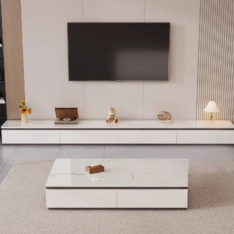 

Luxury Decoration Tv Cabinet Natural Classic Modern Storage Tv Cabinet Nordic Vintage White Muebles Para Sala Furniture Home