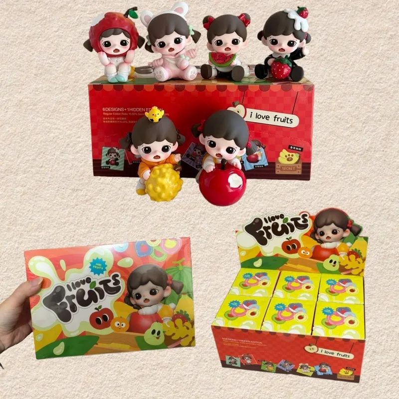 

Коллекционная мини-серия Baby Zoraa «Я люблю фрукты» — кавайные куклы в закрытых коробках, украшение для рабочего стола, модный тренд, подарок на Новый год, игрушки