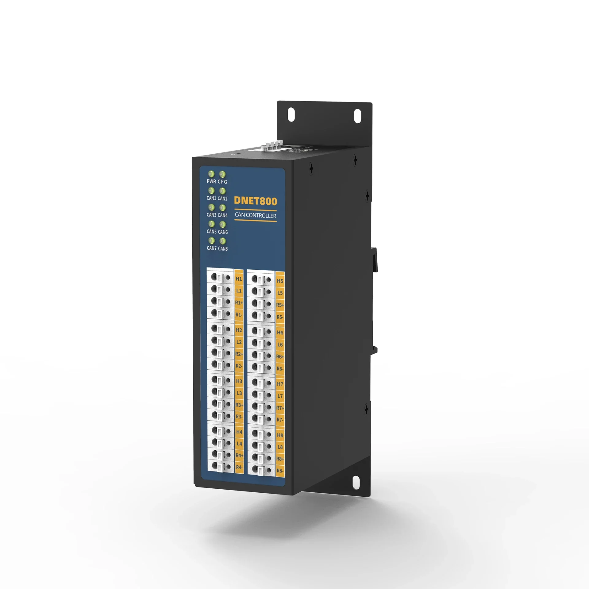 

8 channels high speed CAN bus to ethernet