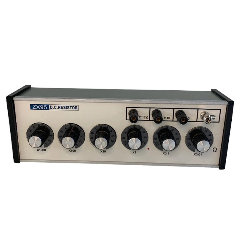 Huazheng Electric  Decade Resistor Variable Resistance Box Experimental Equipment Price  for DC Desistor