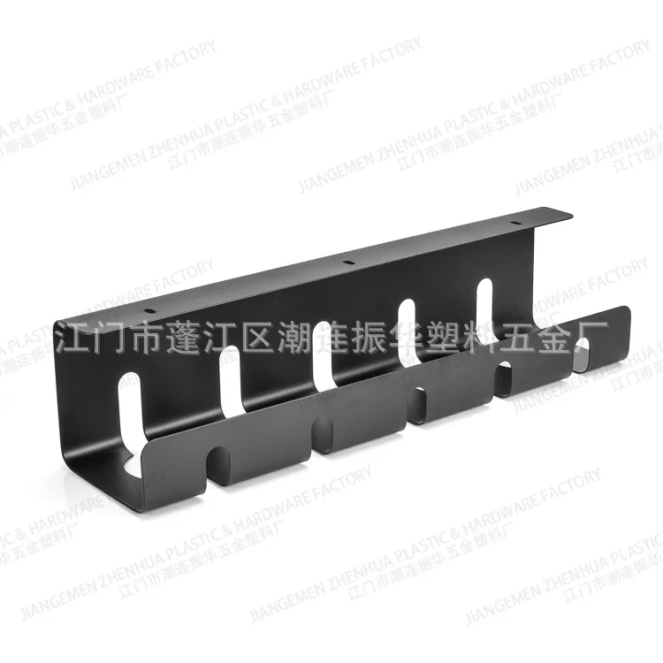 Under Desk Metal Cable Management Tray Wires Power Strips Screw Mounted Organizer Home Office Desks