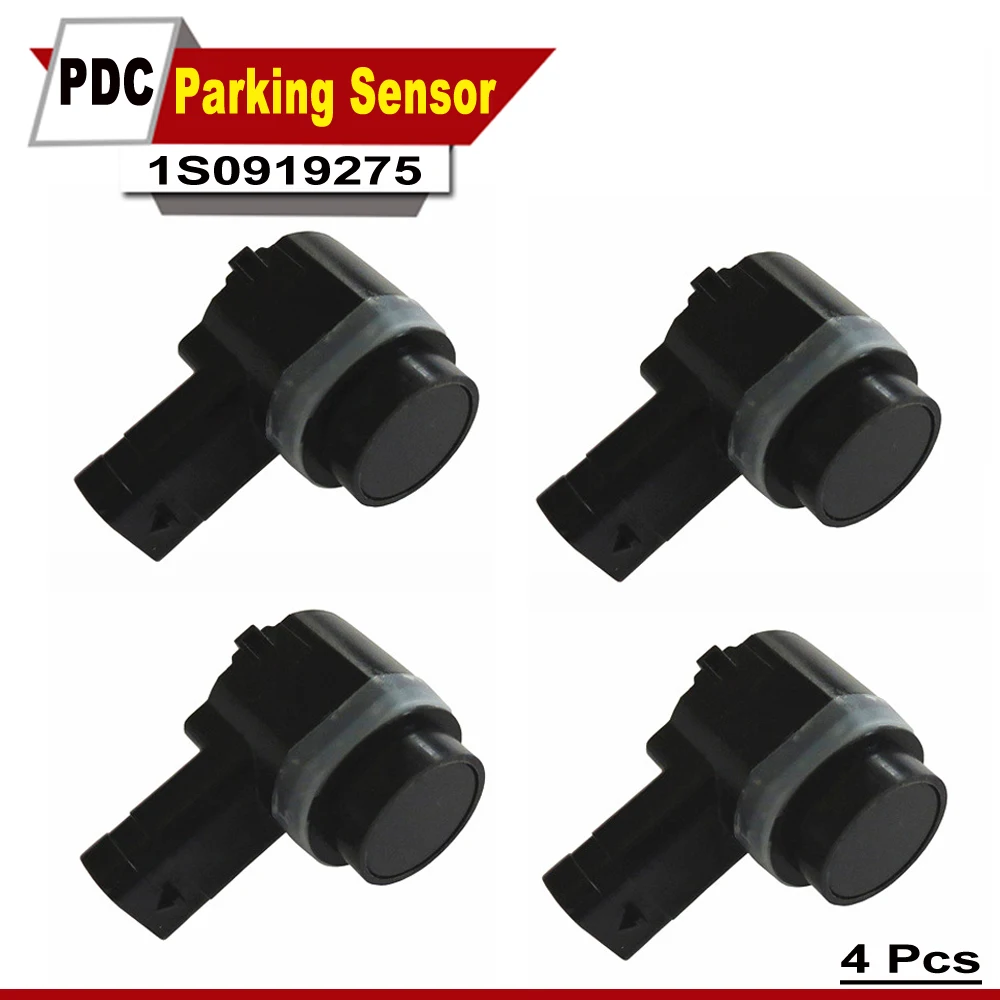 High Performance 4PCS PDC Parking Sensor Reversing Radar For Audi A4/A5/Q3/S4/S5 13-14 A6 Q5 Q7 R8 S8 Seat Ibiza/Leon 1S0919275