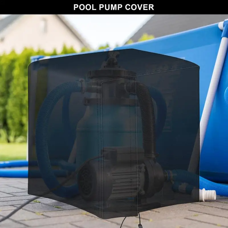 

Pool Pump Cover Hot Tub Insulated Oxford Cloth Cover Dustproof Oxford Fabric Swimming Pool Pump Protector for Pools Furniture