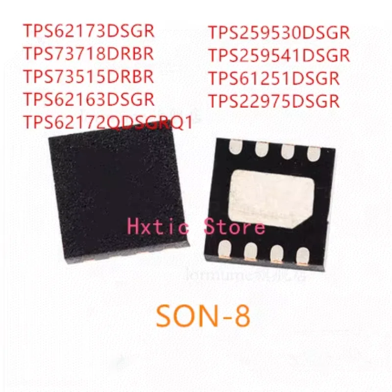 

10 шт. TPS62173DSGR TPS73718DRBR TPS73515DRBR TPS62163DSGR TPS62172QDSGRQ1 TPS 259530 DSGR TPS 259541 DSGR TPS61251DSGR TPS22975DSGR